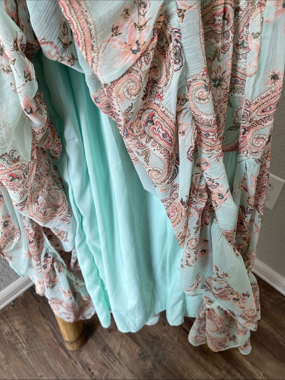 Privy Paisley Ruffled Tiered Maxi Dress🦋 - Picture 8 of 8